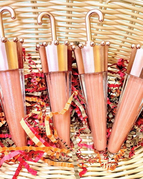 Brillo de labios paraguas