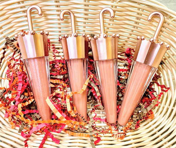 Brillo de labios paraguas