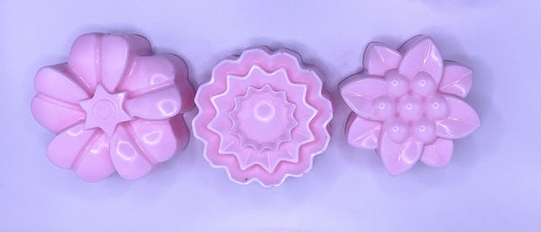 Conjunto de flores preciosas