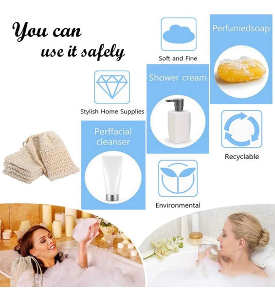 Soap Exfoliating Mesh Bag