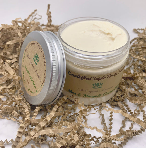 Emulsified Triple Body Butter Lotion