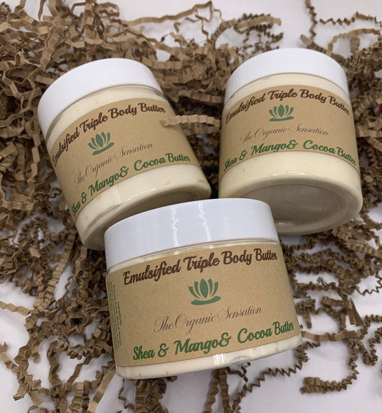 Emulsified Body Butter Variants