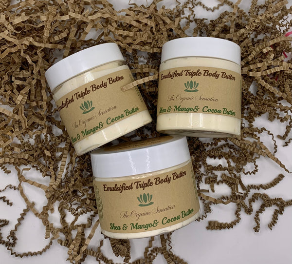 Emulsified Body Butter Variants