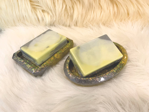 Acrylic Soap Dishes Set